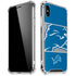 NFL Detroit Lions Zone Block iPhone XS Max Clear Case